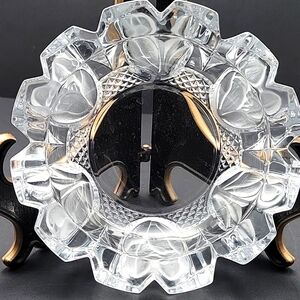 Mikasa Crystal Laurel Ashtray